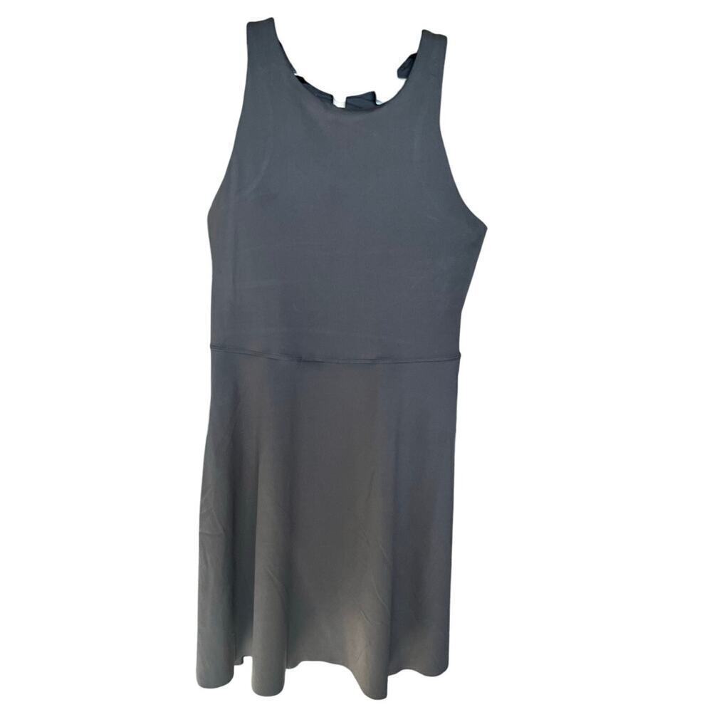 NWOT Freedom Trail by Kyodan Active Tank Dress, Black, Large, Stretch, Pockets